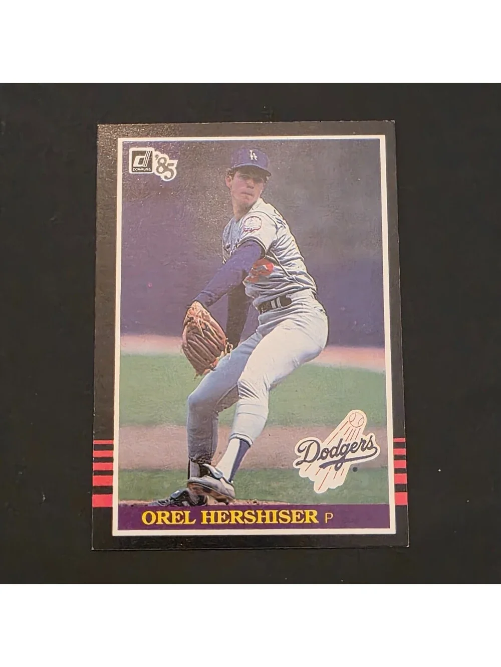 1985 Donruss - Orel Hershiser #581 (RC)